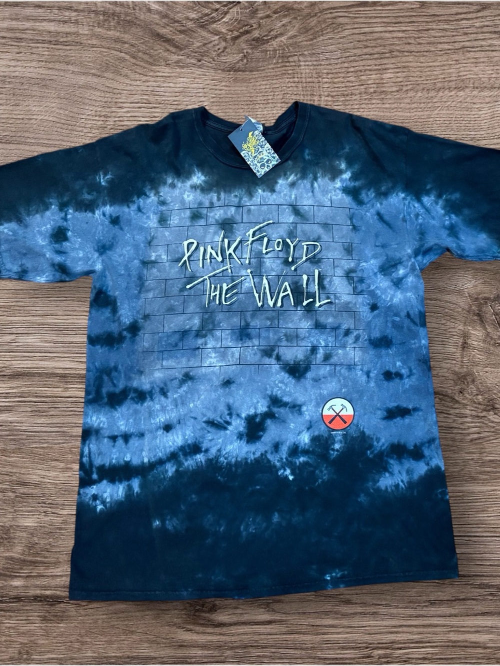 Liquid Blue Blue Tie-Dye Pink Floyd The Wall